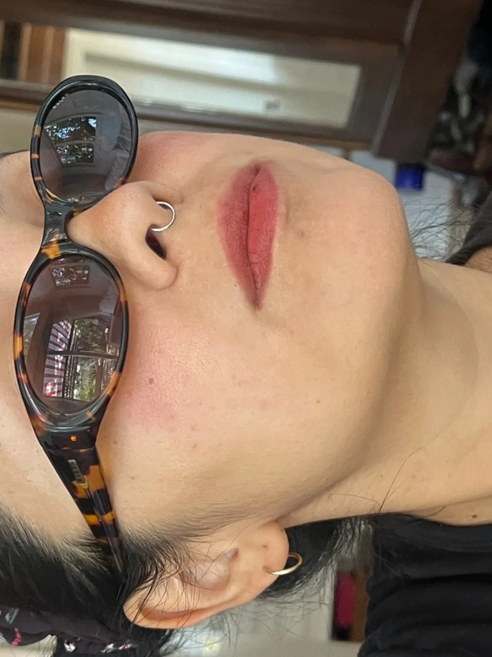 Ralph Lauren Tortoise Shell Brown & Amber Sunglasses - Picture 7 of 7